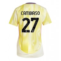 Juventus Andrea Cambiaso #27 Replika Bortatröja Dam 2024-25 Kortärmad